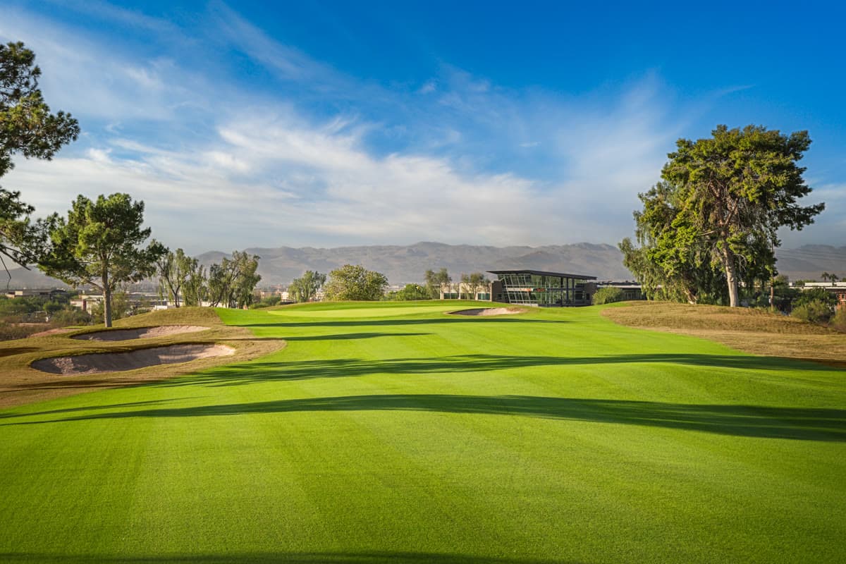 Papago golf course, a 30 min drive from Saguaro Point in North Scottsdale